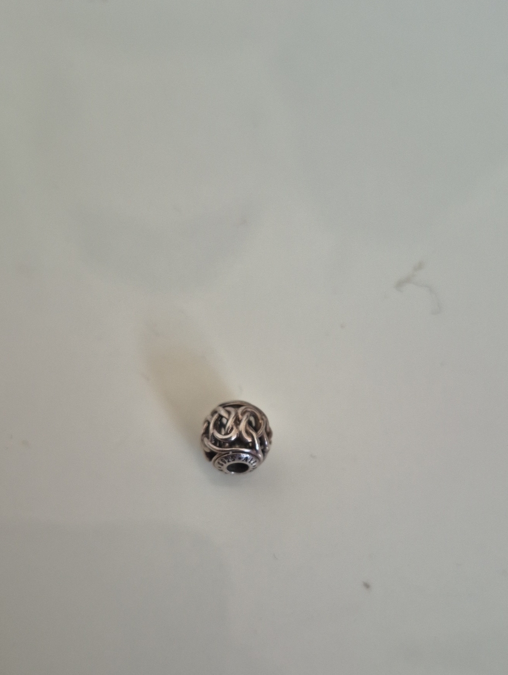 Pandora Silver Openwork Knot Friendship Charm Bead